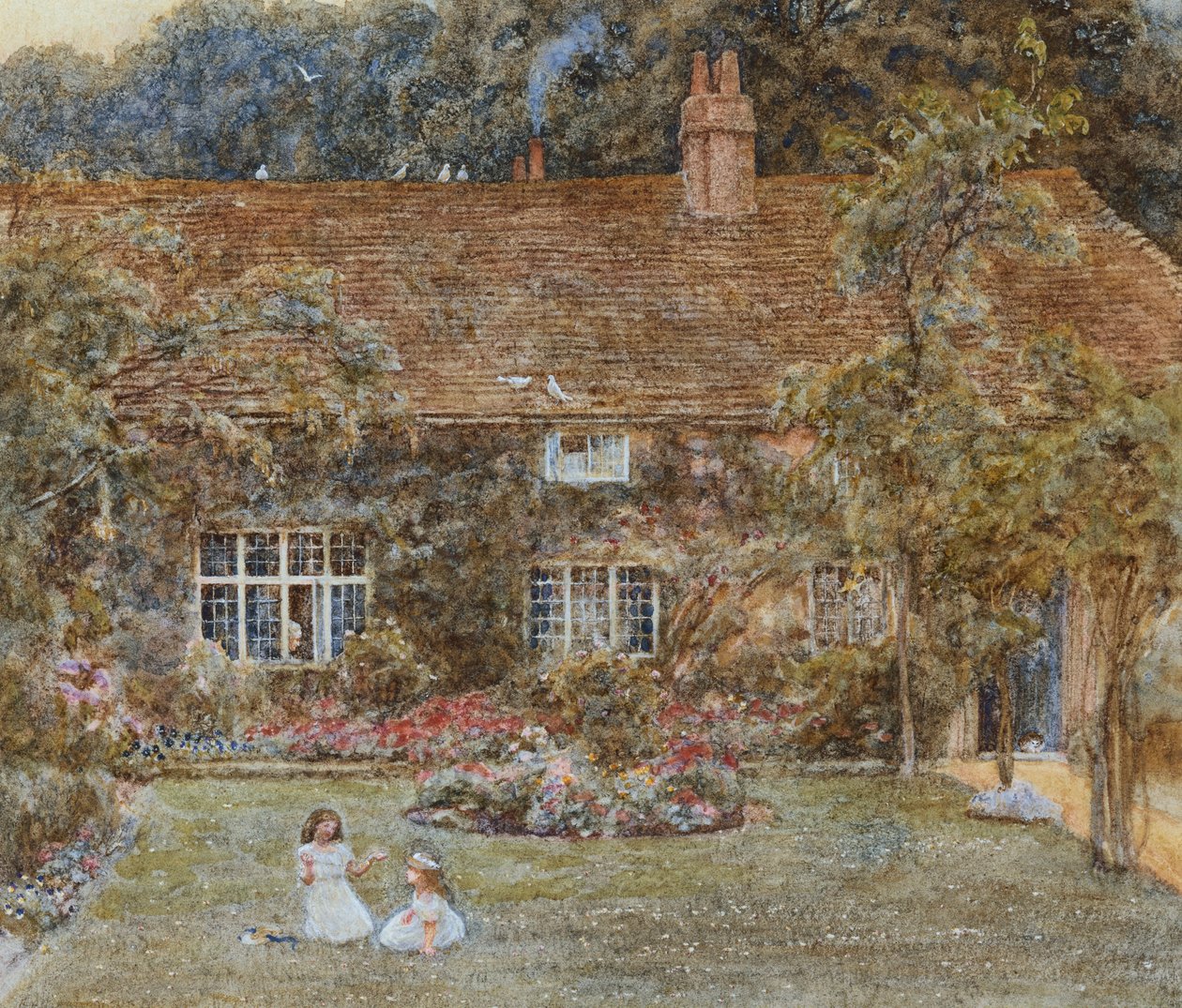 Kır Evi by Helen Allingham