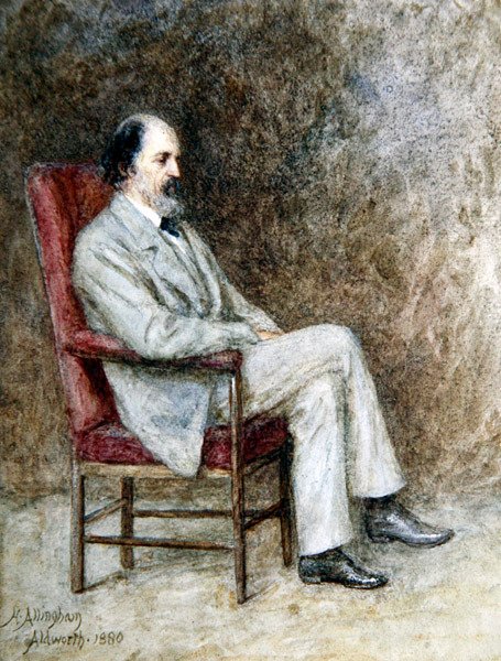 Alfred, Lord Tennyson by Helen Allingham