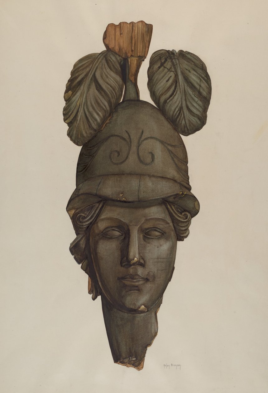 Heykelden Kafa: Minerva by Helen Bronson