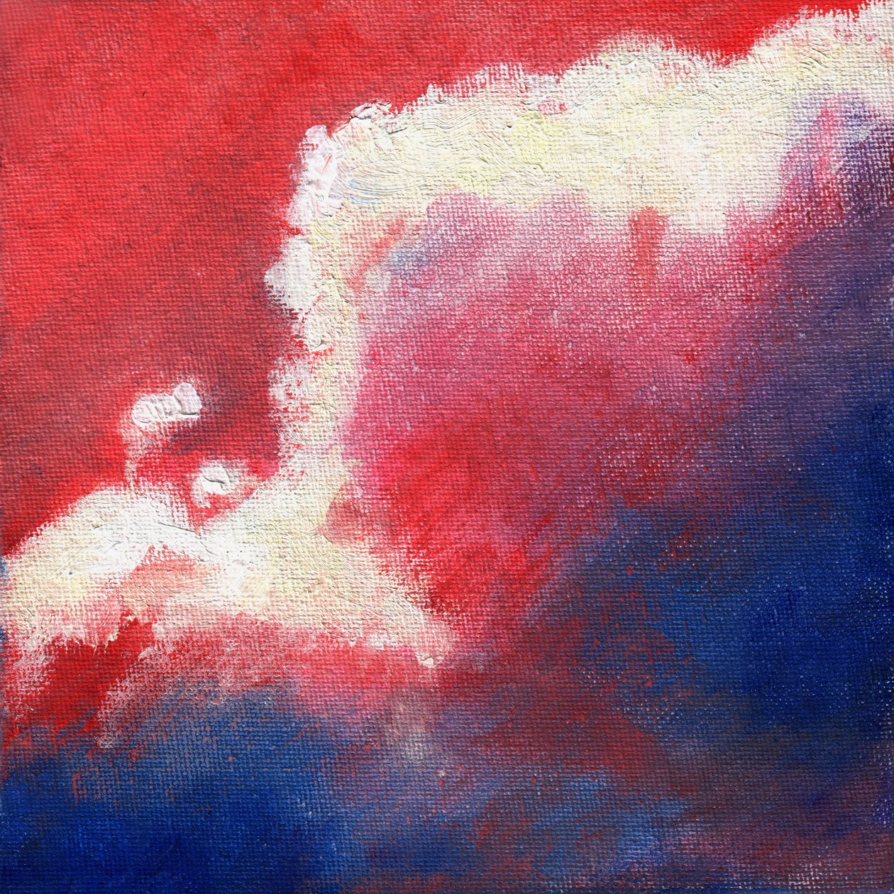 Bulut minyatür IV, 2016, by Helen White