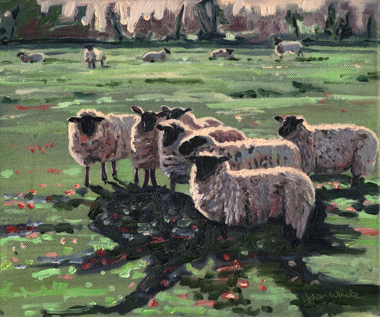 Meraklı sürü I, 2009, by Helen White