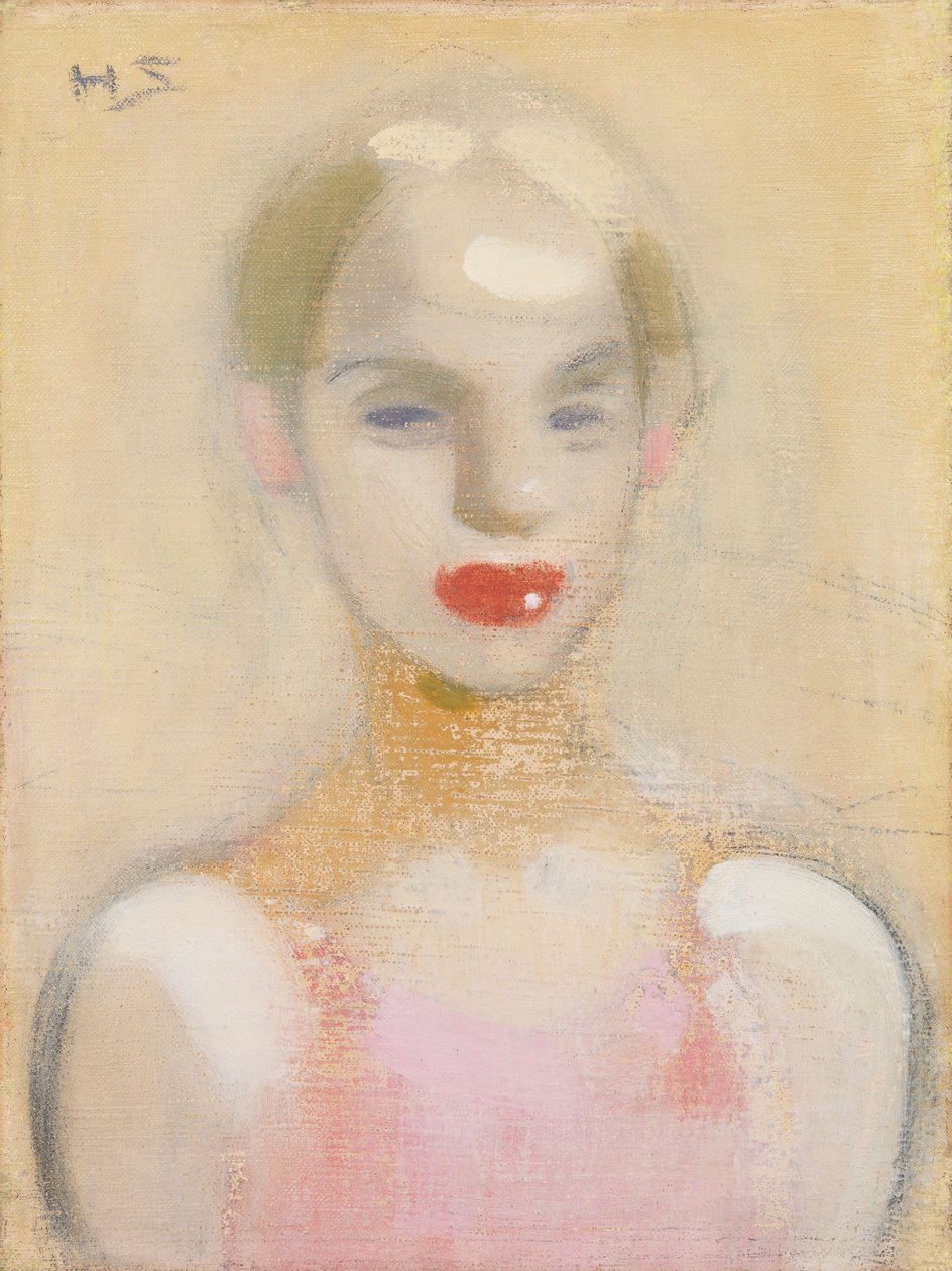 Sirk Kızı, 1916. by Helene Schjerfbeck