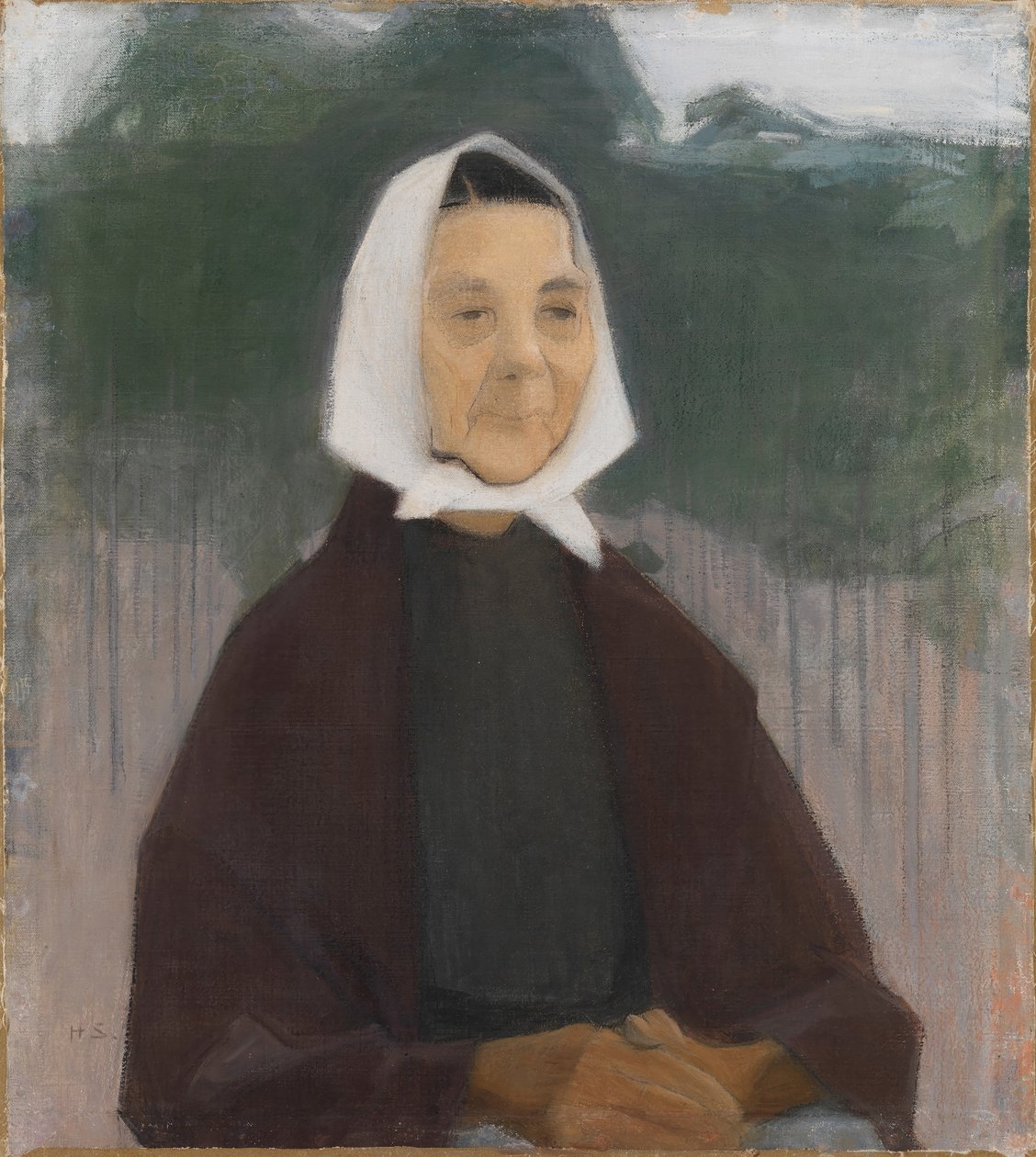 Büyükanne, 1907. by Helene Schjerfbeck