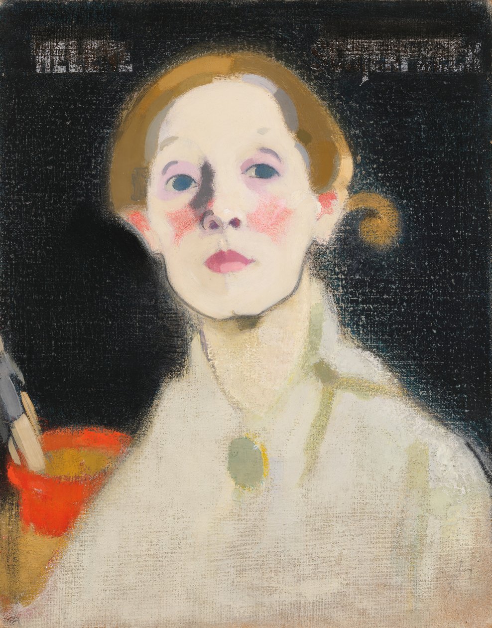 Otoportre, 1915. by Helene Schjerfbeck