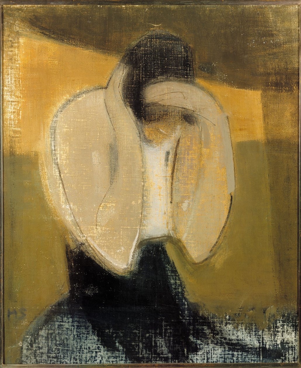 Çingene Kadın, 1919. by Helene Schjerfbeck