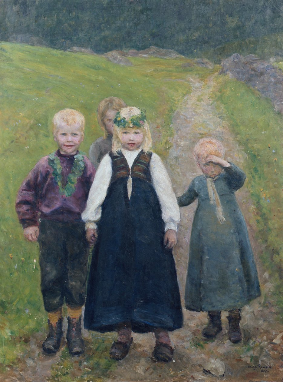 Küçük çocuk düğün alayı by Helga Ring Reusch