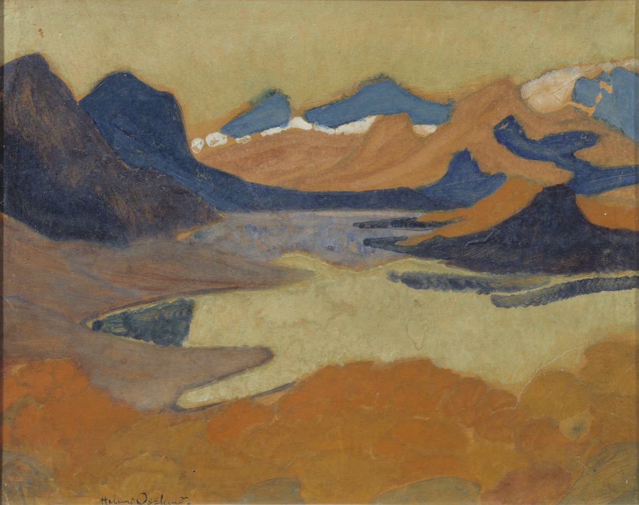 Stora Sjöfallet Yolunda by Helmer Osslund