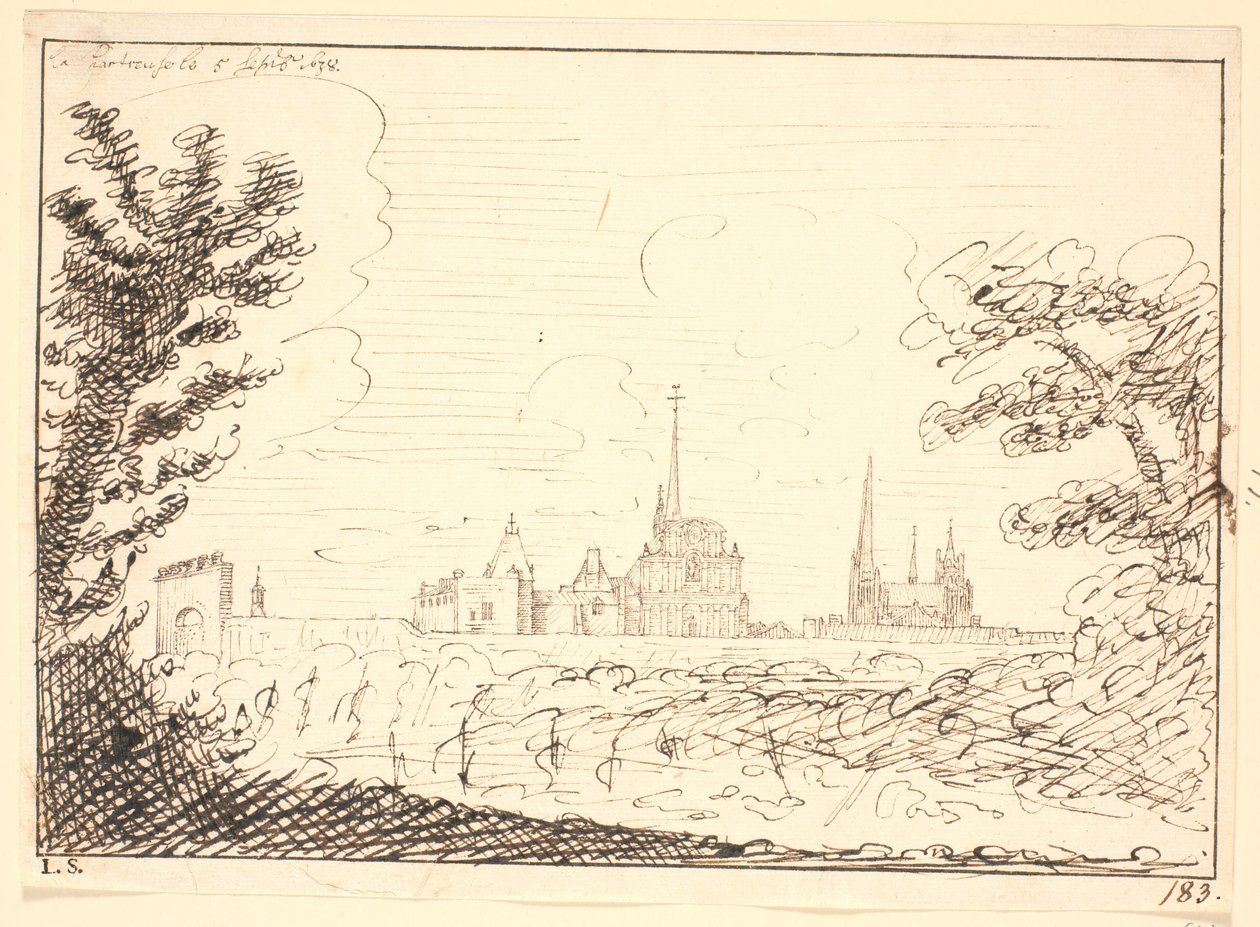 Prospekt af Notre-Dame-de-la-Mercicorde, Bordo by Hem
