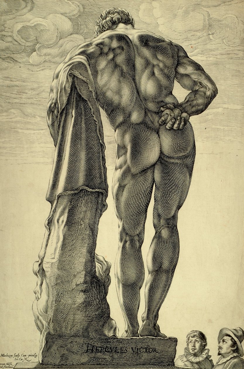 Farnese Herkül by Hendrik Goltzius