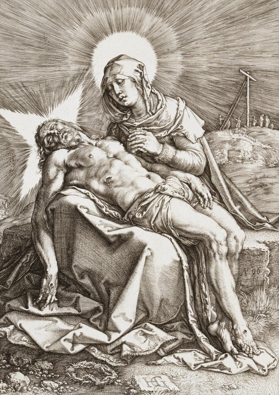 Meryemana resmi by Hendrik Goltzius