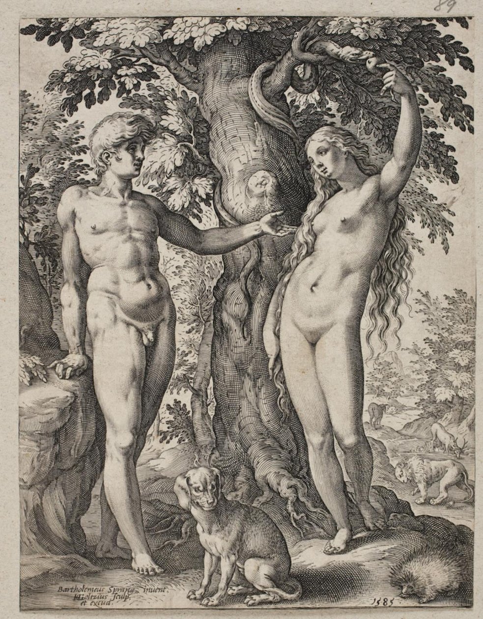 "Fyrkarli değil" by Hendrick Goltzius