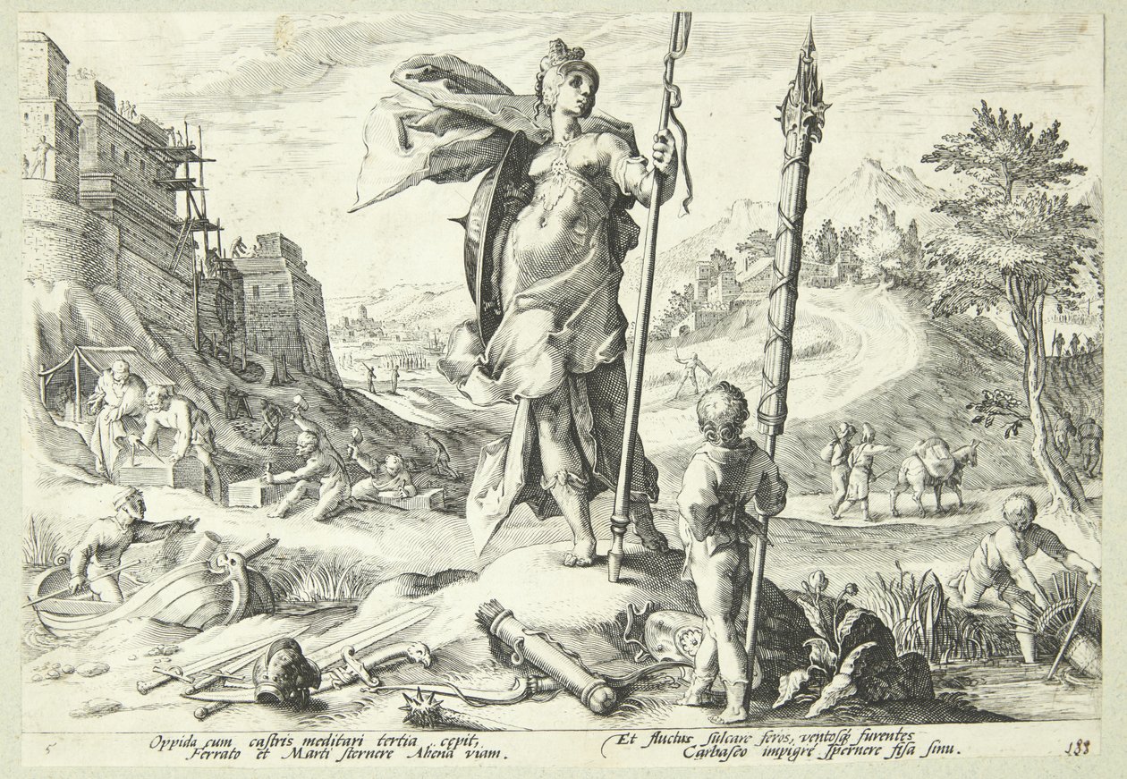 Bronz Çağı by Hendrick Goltzius