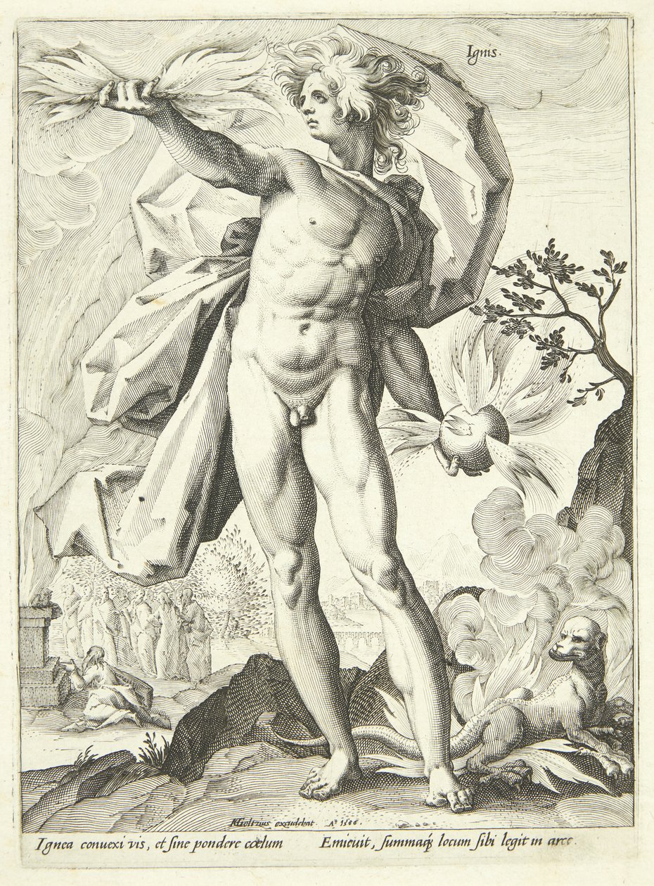 ild (Ateş) by Hendrick Goltzius