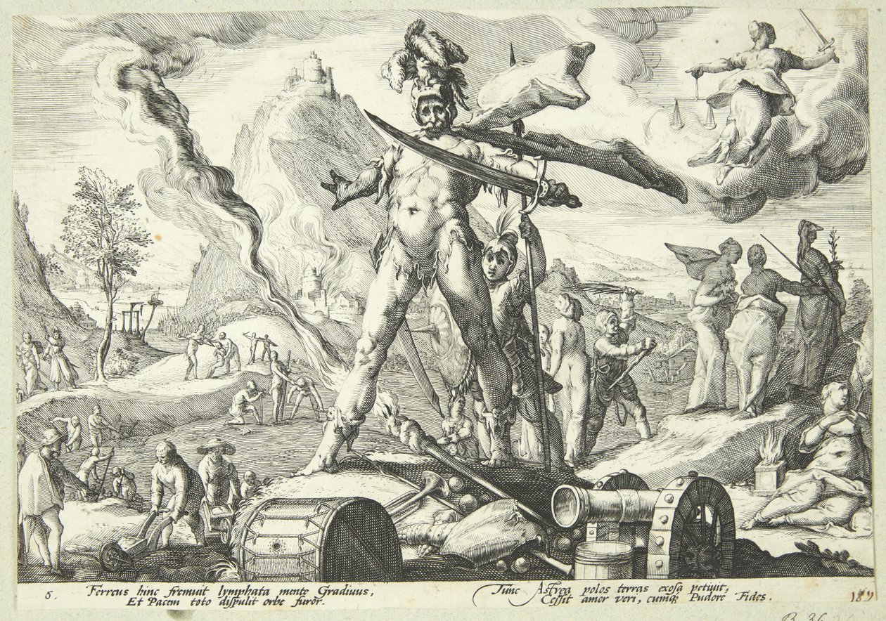 Demir Çağı by Hendrick Goltzius