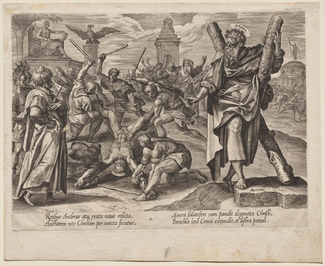 Aziz Andrew by Hendrick Goltzius