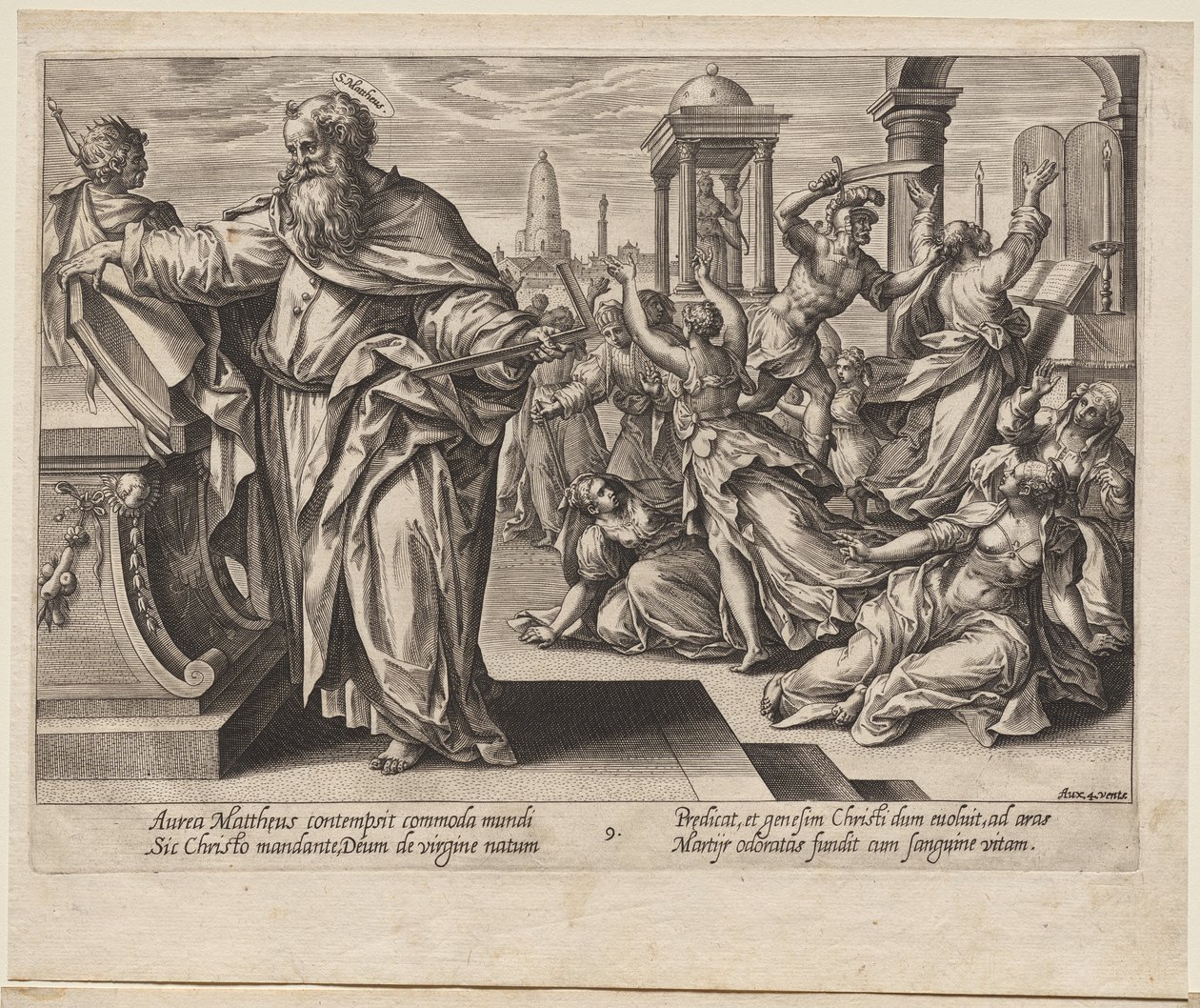 Aziz Matta by Hendrick Goltzius