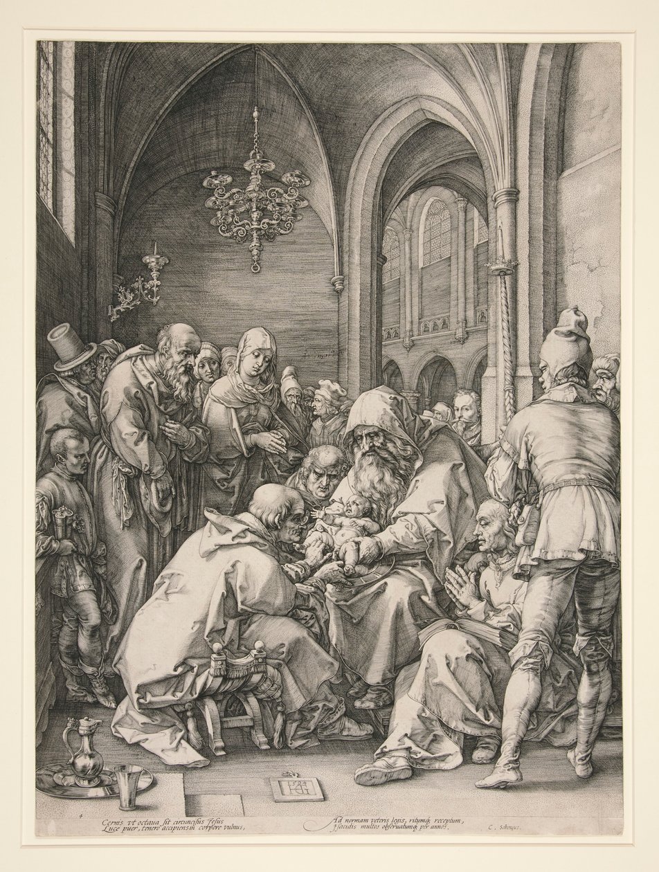 Sünnet by Hendrick Goltzius
