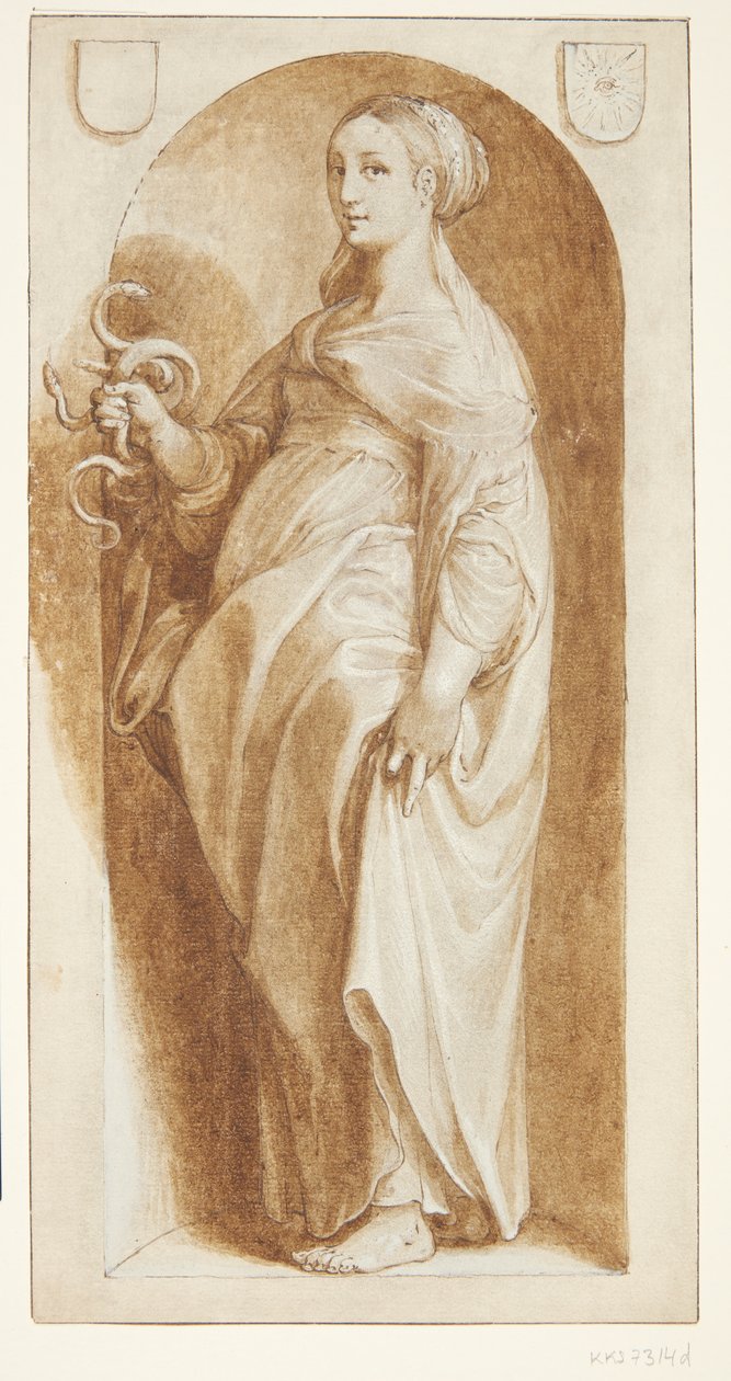 Bilgelik by Hendrick Goltzius