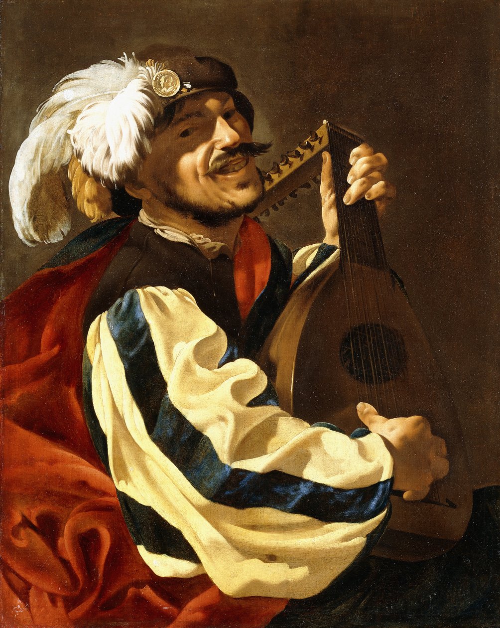 Bir Ud Oyuncusu by Hendrick ter Brugghen