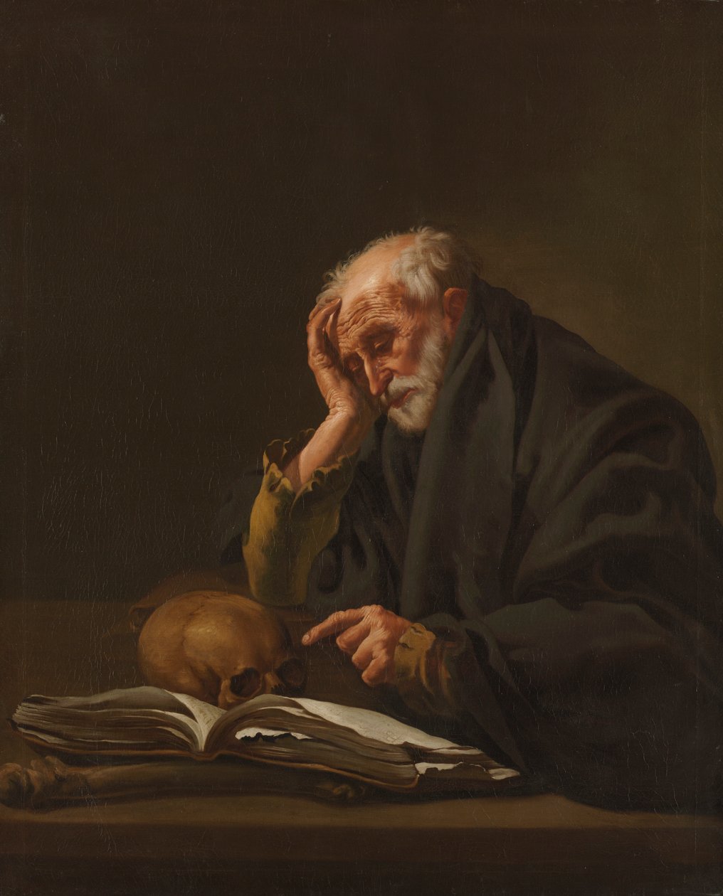 Aziz Jerome, c. 1621. by Hendrick ter Brugghen