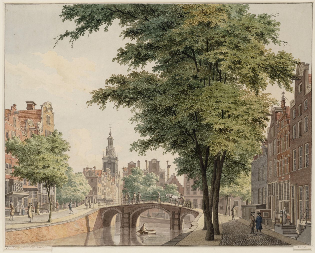 Leliegracht by Hendrik Keun
