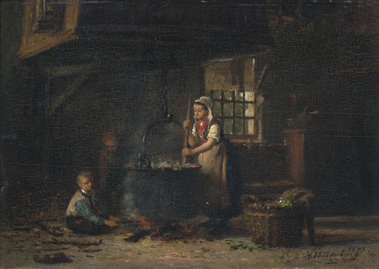 Kırsal mutfak iç by Hendrik Valkenburg