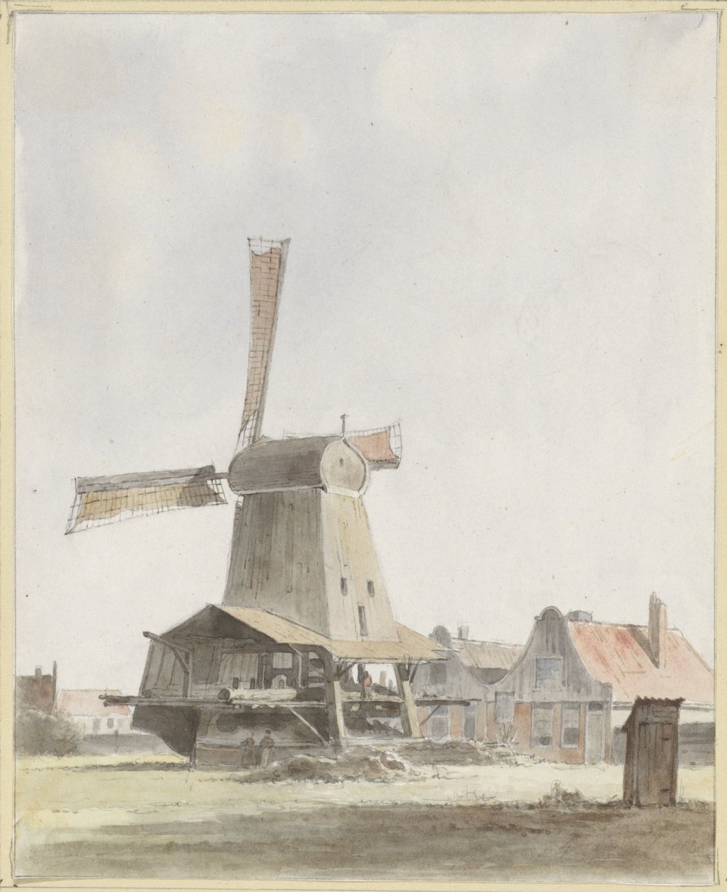 kereste fabrikası by Hendrik Abraham Klinkhamer