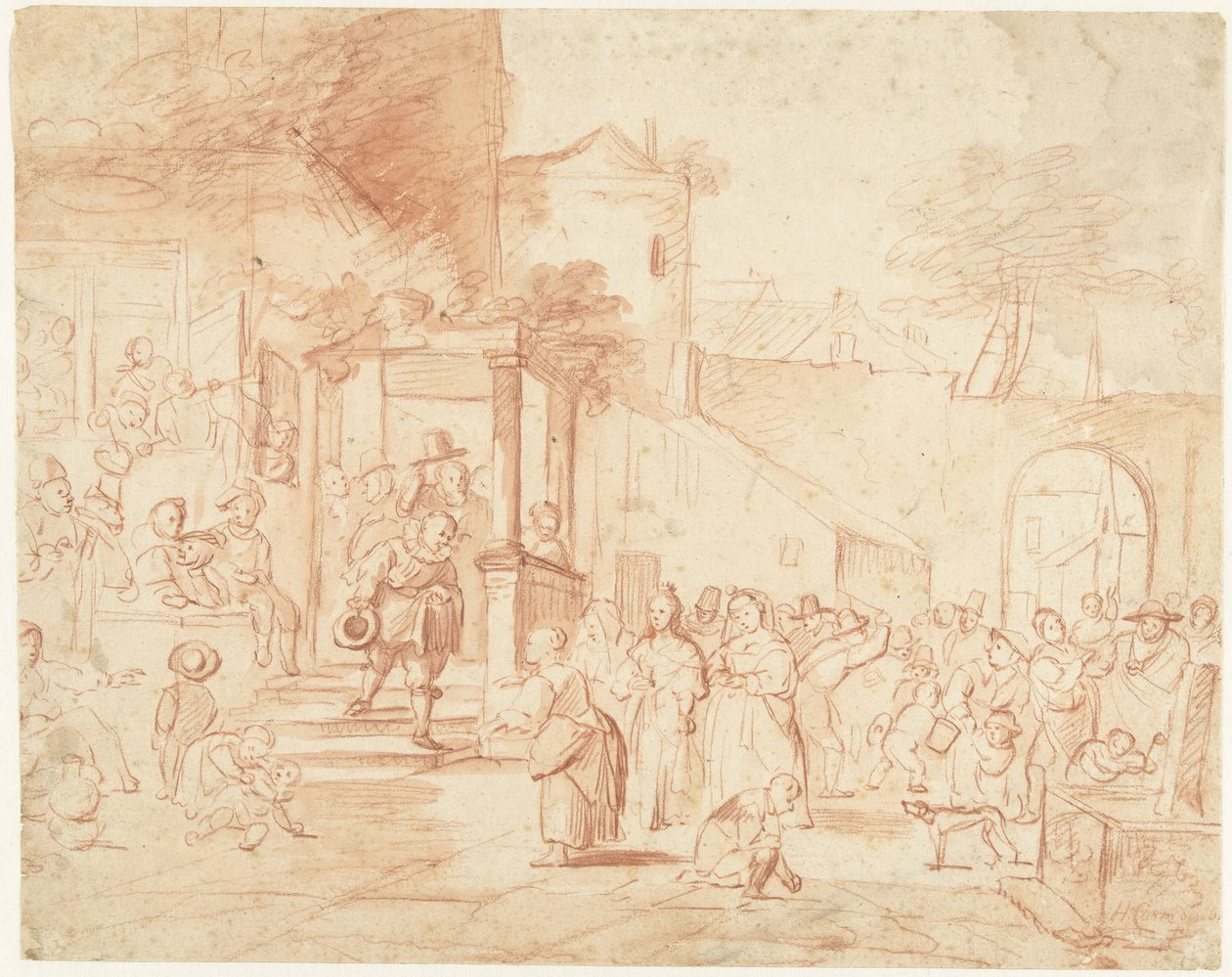 Köy Düğünü by Hendrik Carré (II)
