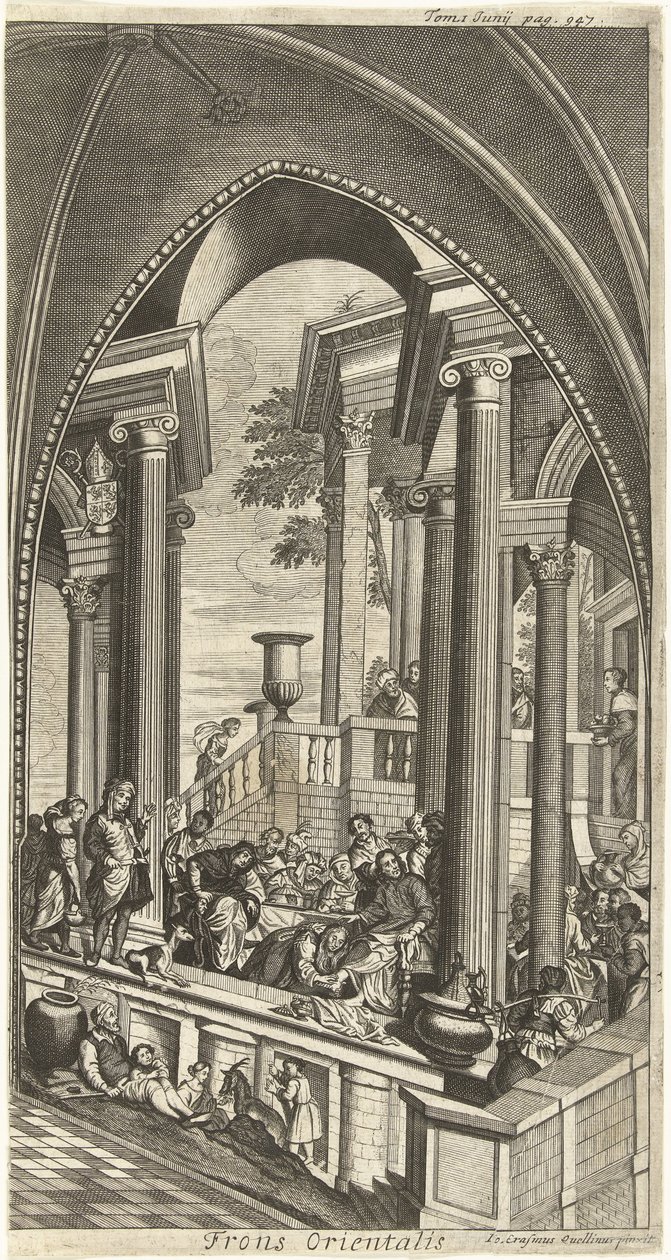 Resimler doğu yakası, Sint Michielsabdij Antwerp by Hendrik Causé