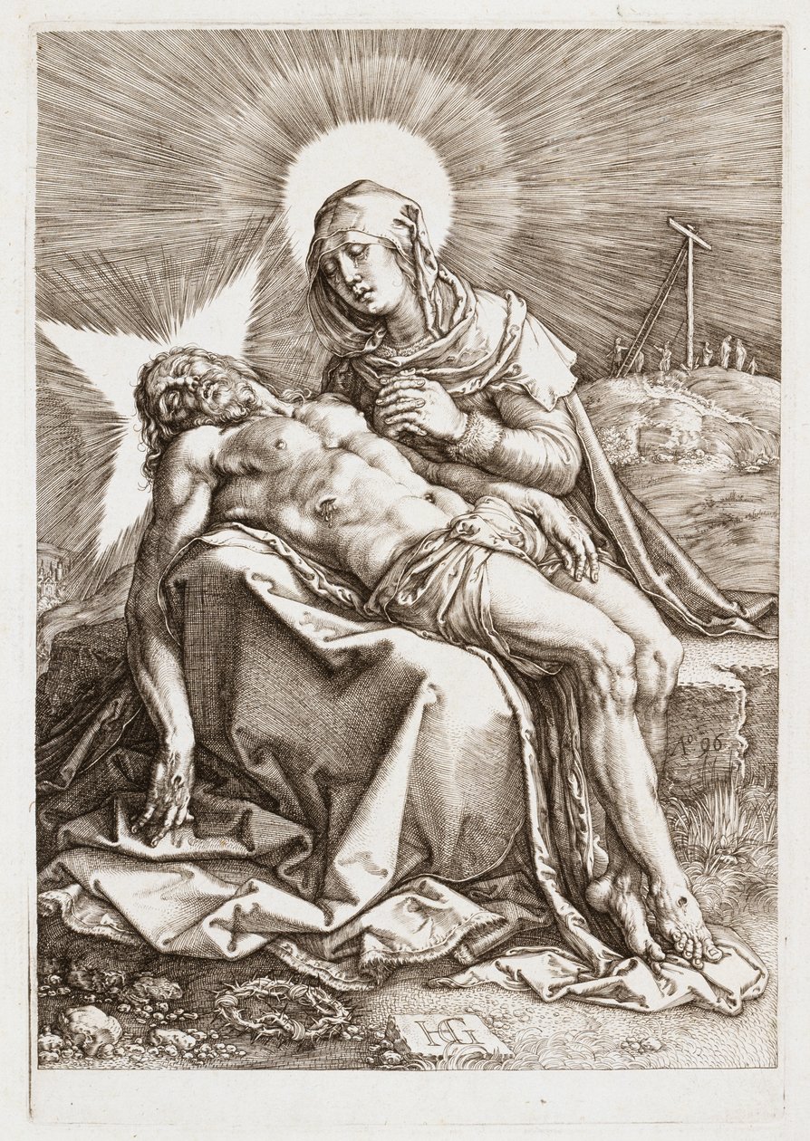 Meryemana resmi by Hendrik Goltzius