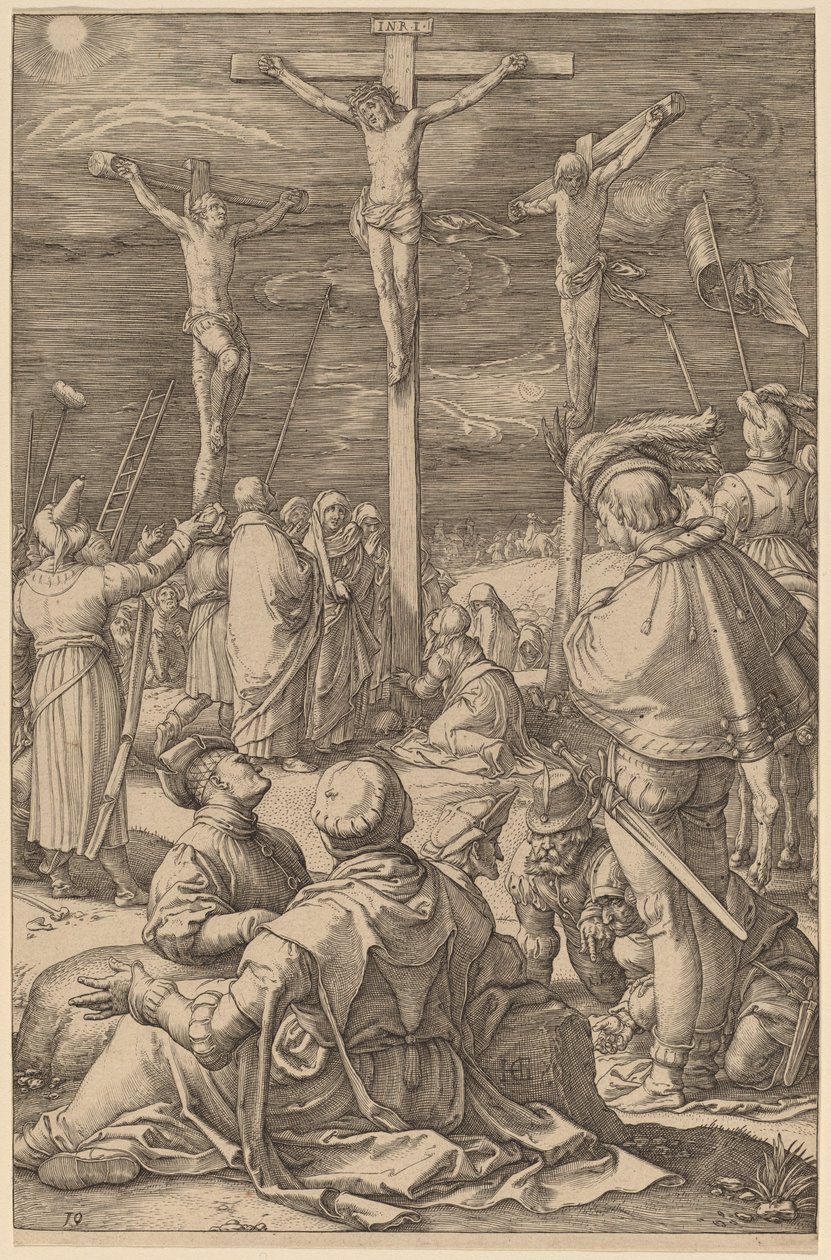 Çarmıha Gerilme by Hendrik Goltzius