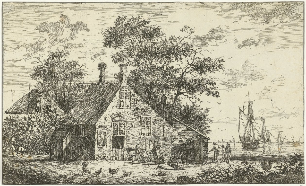 Nehir Kenarı Çiftliği by Hendrik Kobell