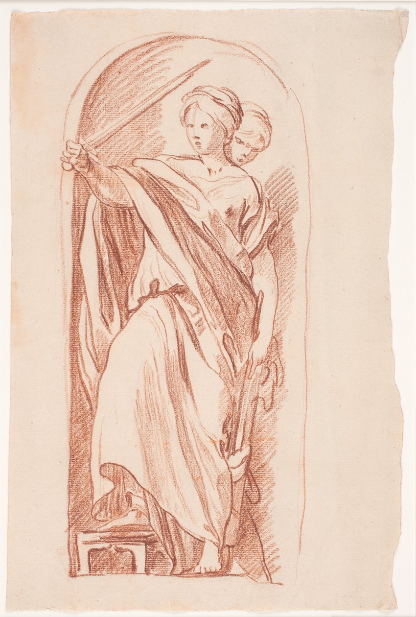 Judith. (Heykelden sonra çalışma) by Hendrik Krock