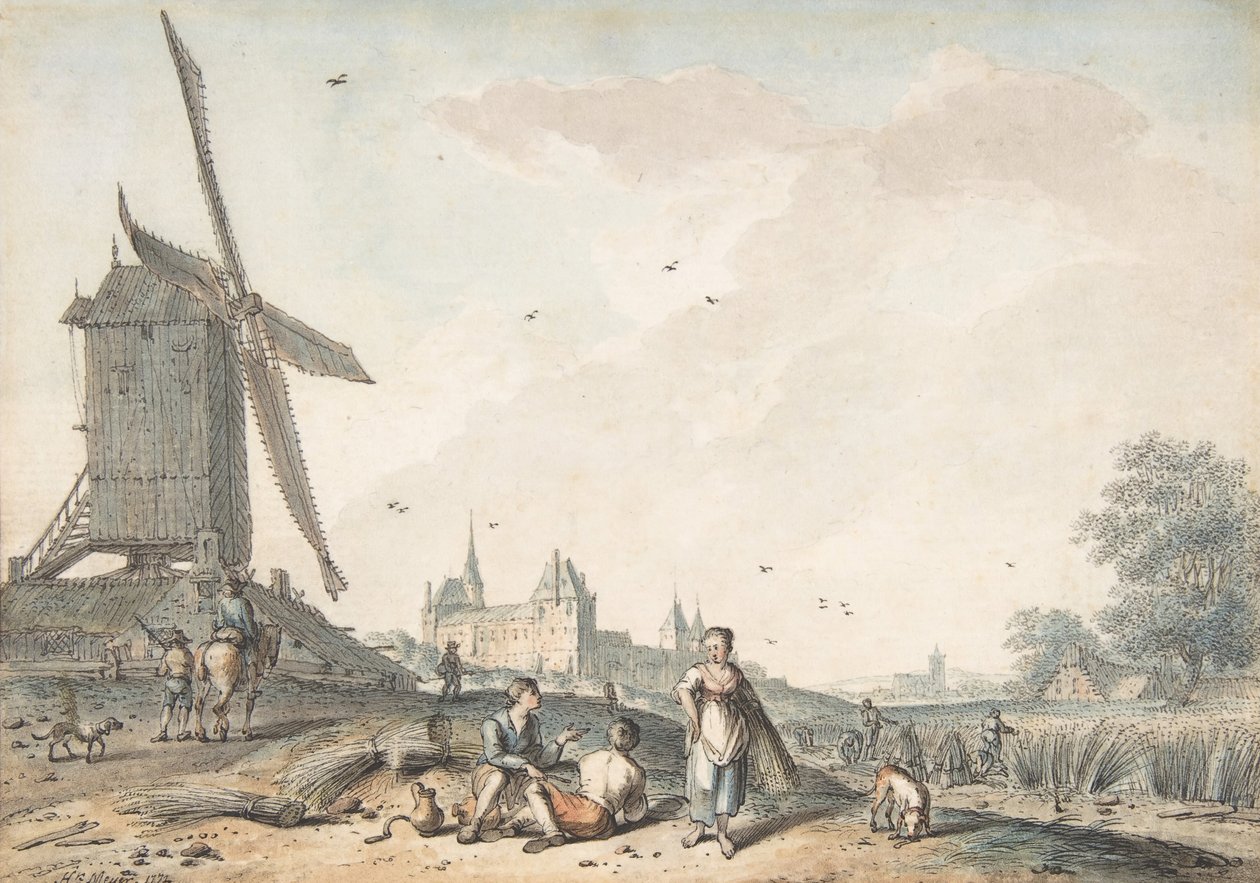 Ağustos, 1772. by Hendrik Meijer