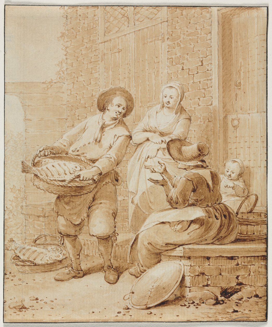 Balık Satıcısı by Hendrik Meijer