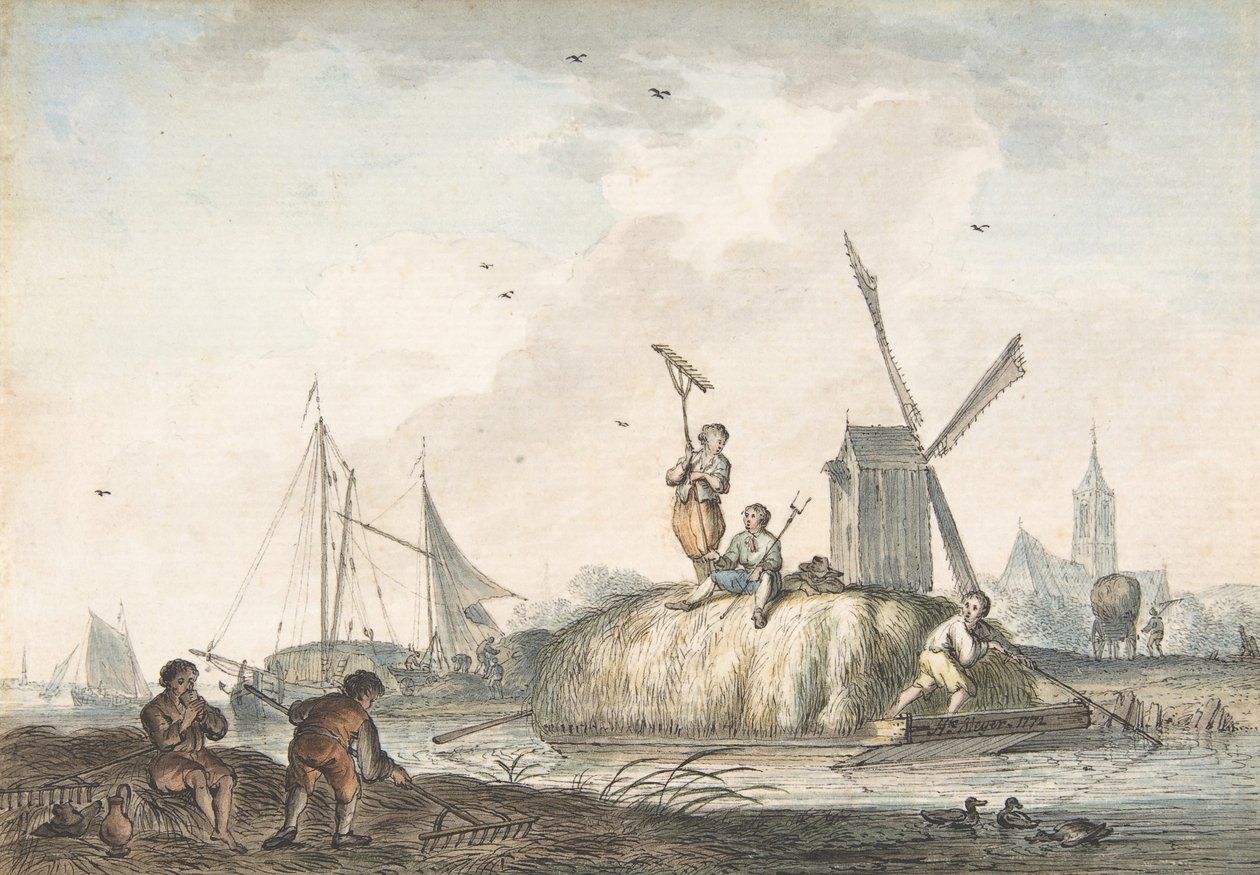 On İki Ay, 1772. by Hendrik Meijer