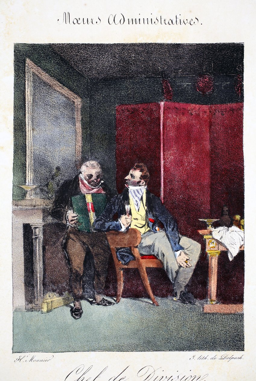 Bölüm başkanı, Henri Monnier