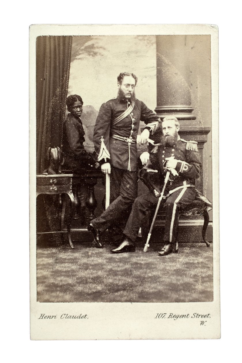Bir çocuğu olan memurlar, Londra, 1870