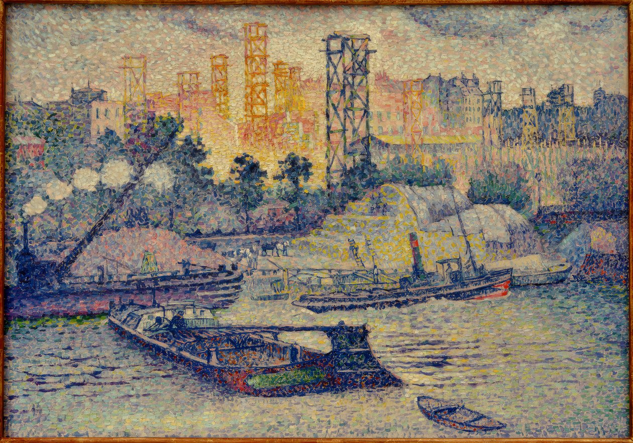Quai de Passy by Henri Edmond Cross