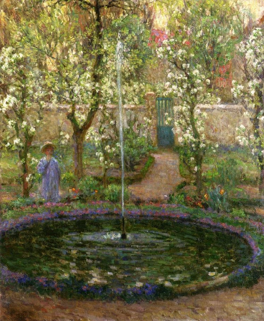 Küçük Gölet, 1905 by Henri Eugene Augustin Le Sidaner