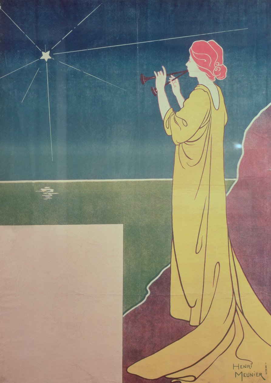 Isaye Quartet posteri (yazıdan önce), 1895 by Georges Meunier