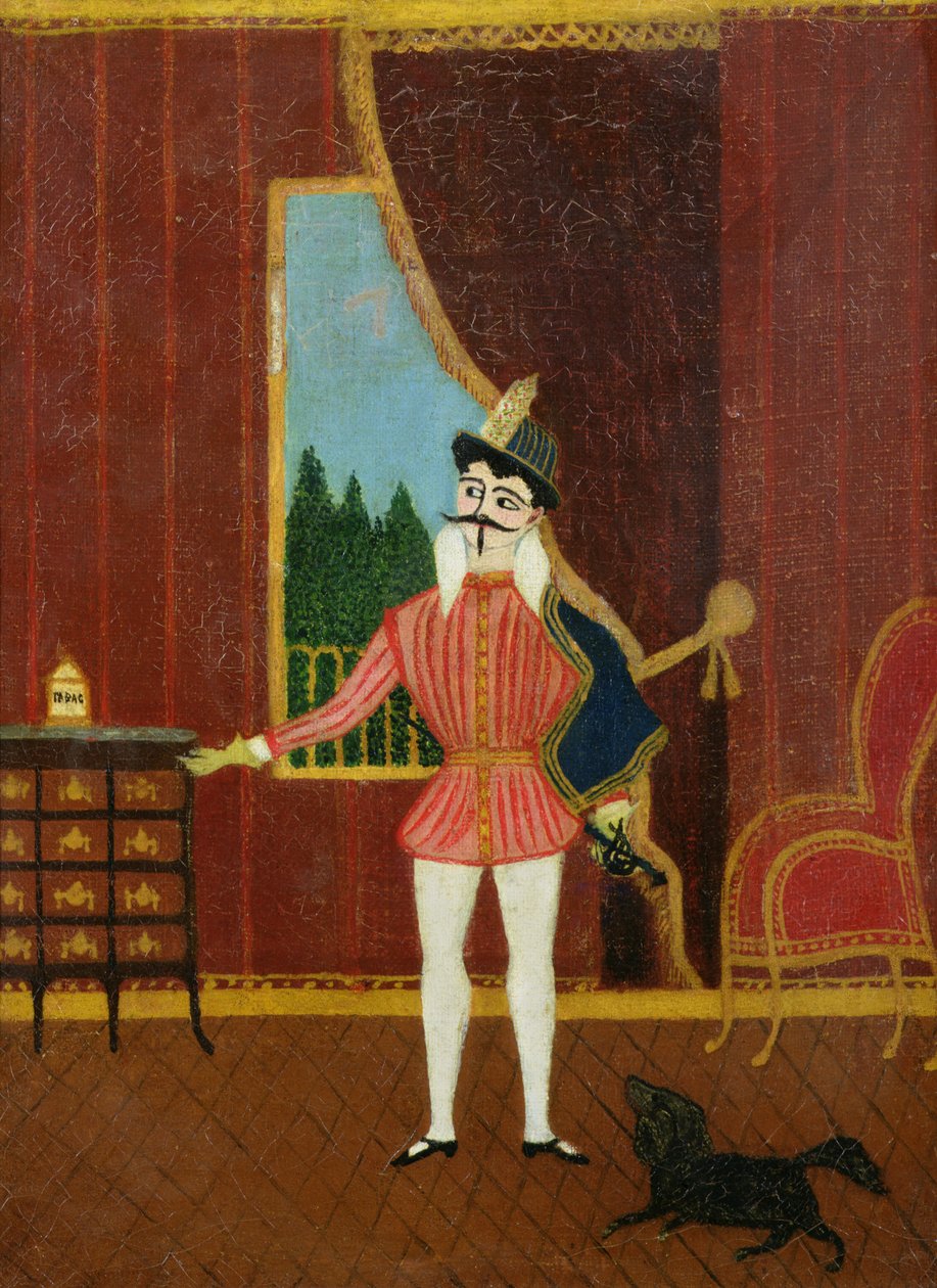 Küçük Şövalye (Don Juan) 1880 dolayları by Henri Rousseau