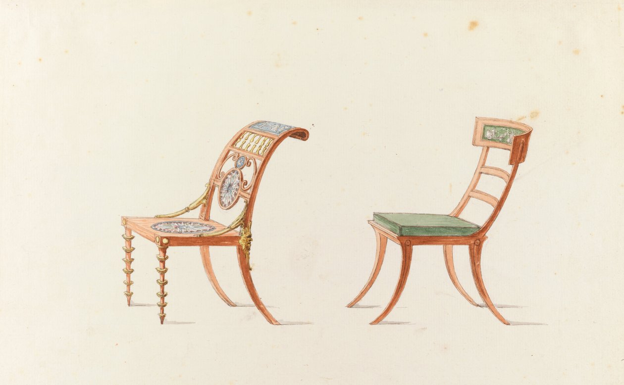 Sandalyeler (2) by Nicolas Henri Jacob