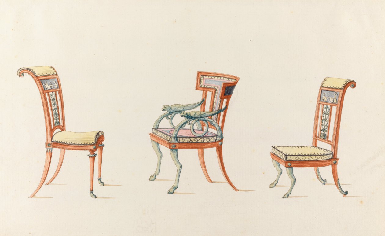 Sandalyeler (3) by Nicolas Henri Jacob