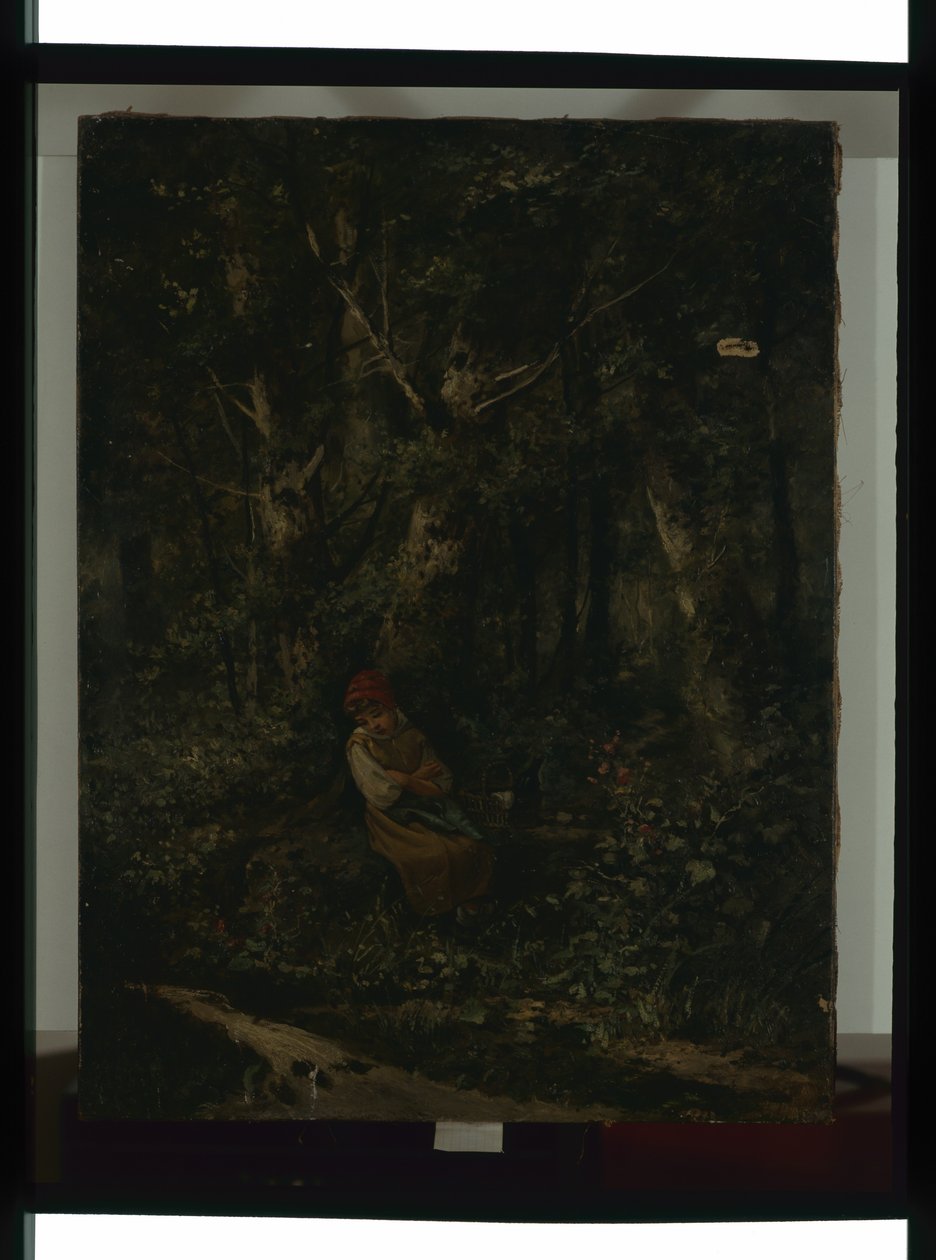 Ormanda bir dere by Henri Langerock