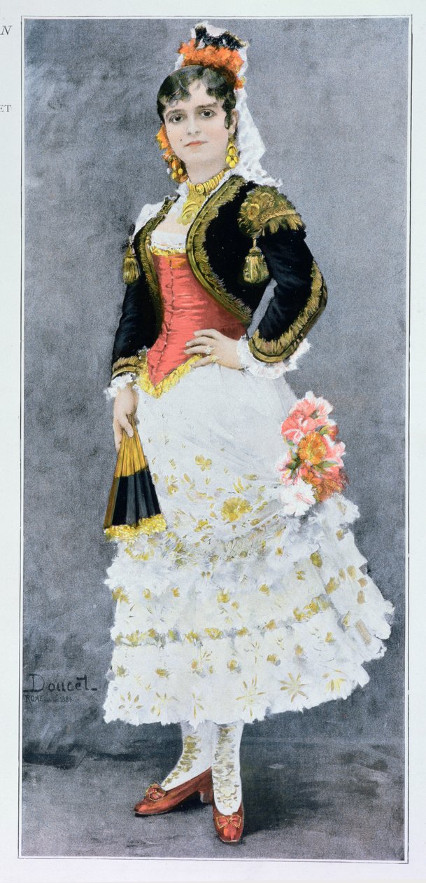 Celestine Galli-Marie (1840-1905) Georges Bizet (1838-75) tarafından 