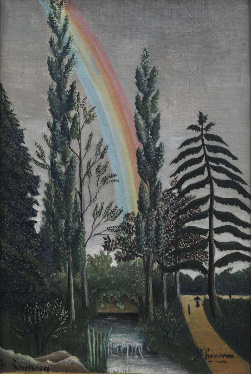 Daumesnil Gölü by Henri Rousseau