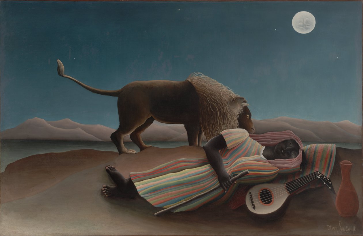 Uyuyan Bohem by Henri Rousseau