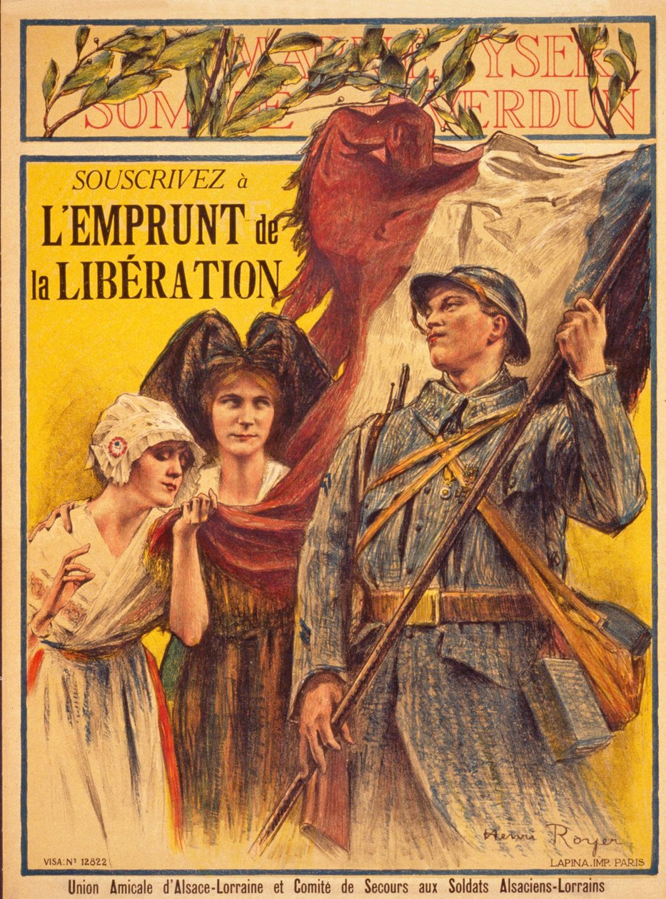 Kurtuluş Kredisine abone olun, c.1917 by Henri Royer