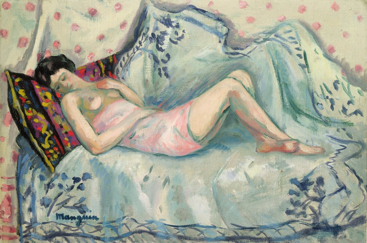 Pembe Bluzlu Anita by Henri Charles Manguin